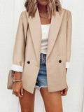 Amsoin Fashion Slim-Fit Blazer