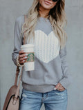 Amsoin Love Shaped Sweater