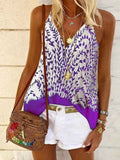 Amsoin Sexy Print Camisole Top