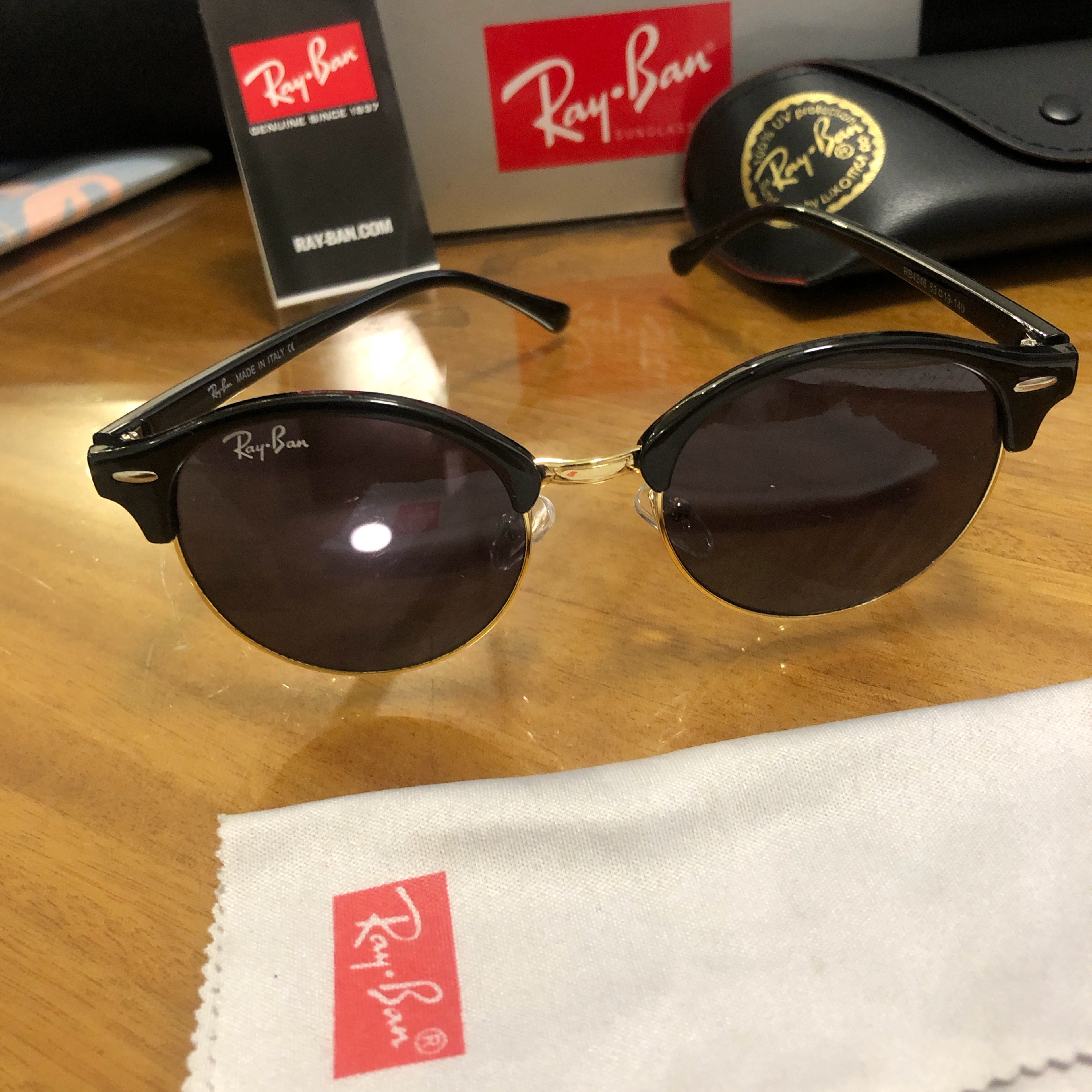sunglasses  polarized ray-ban RB4246 Clubround