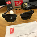 Unisex polarized ray ban rb3016 clubmaster polarized