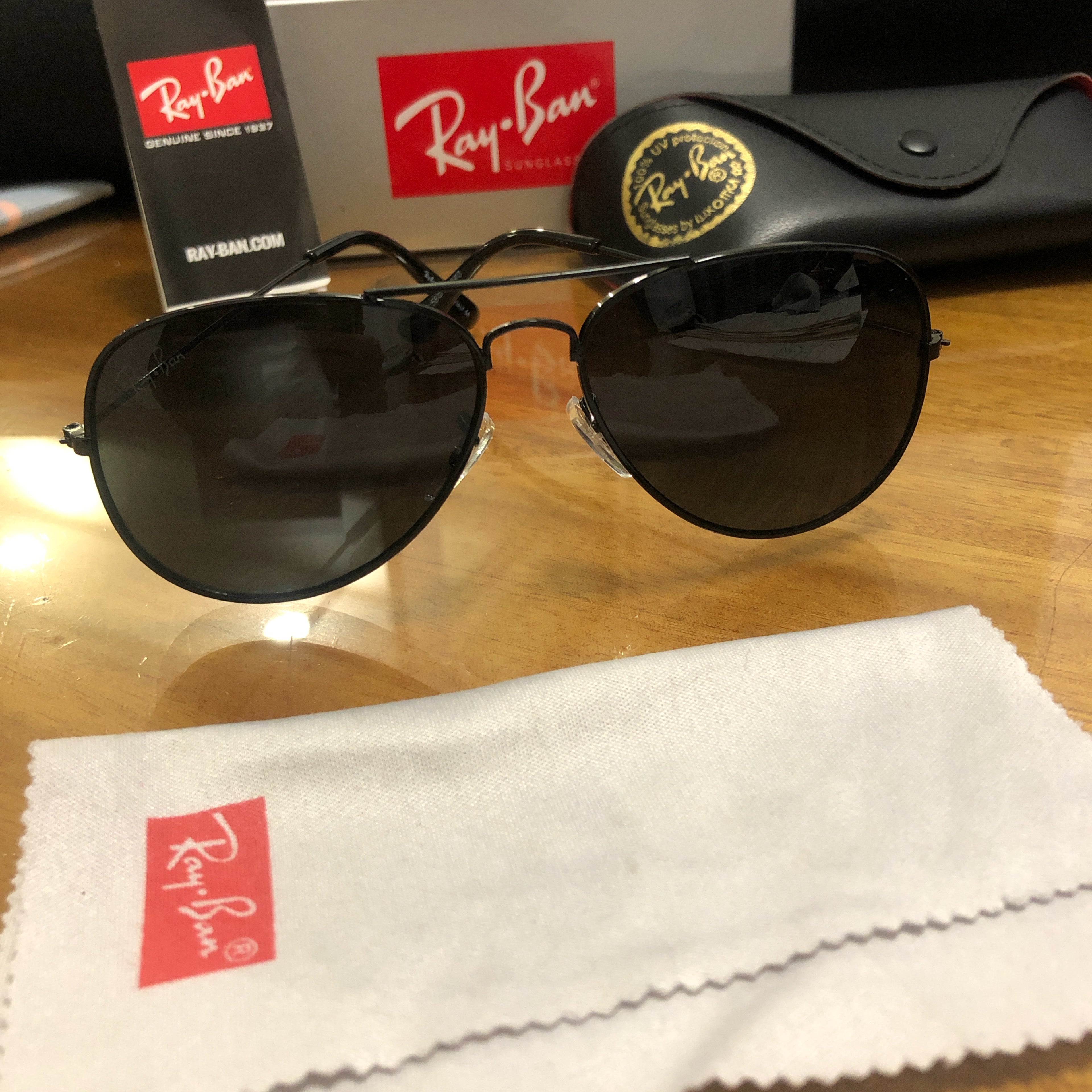 Unisex polarized  Ray-Ban RB3025 Aviator Sunglasses