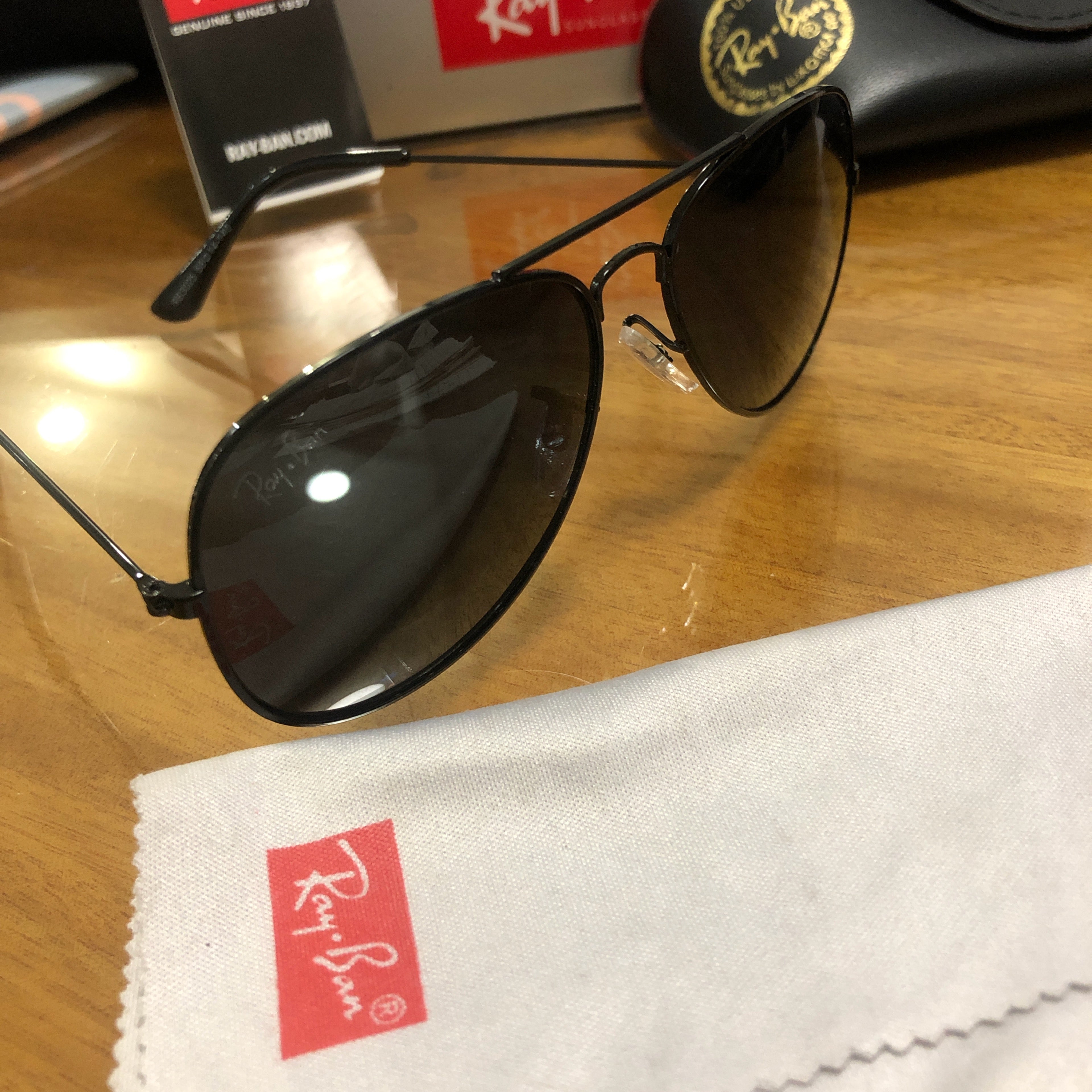 Unisex polarized  Ray-Ban RB3025 Aviator Sunglasses