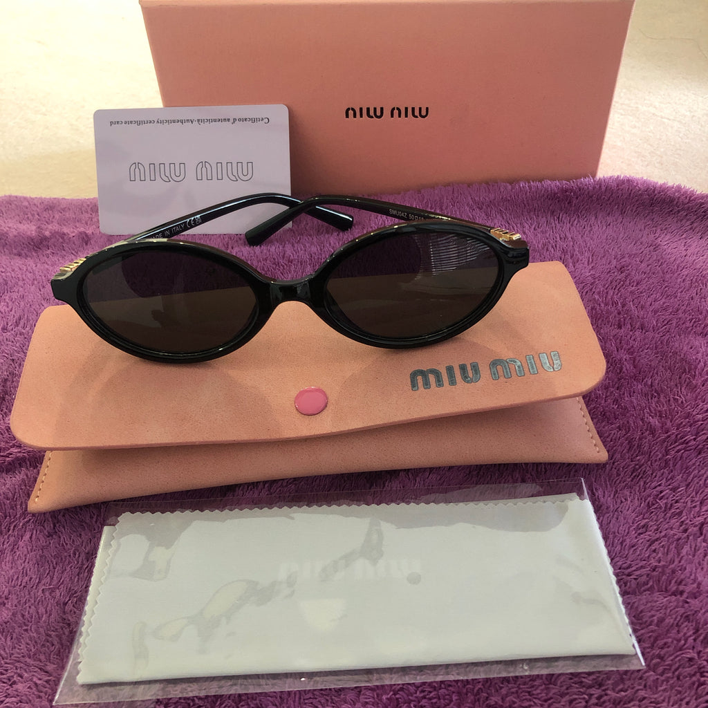 Sunglasses New MIU MIU MU04ZS VAU50D Honey Havana/Bordeaux