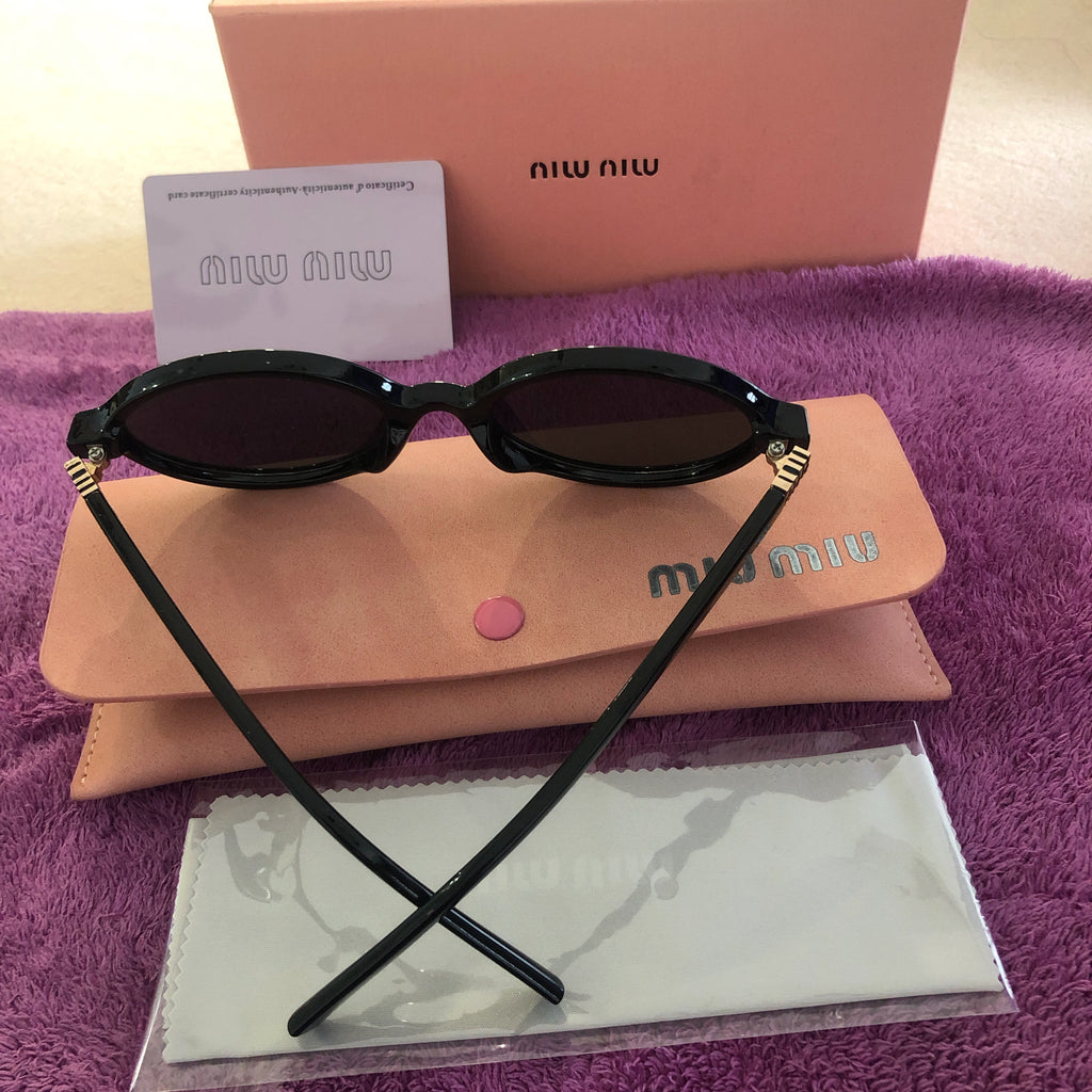Sunglasses New MIU MIU MU04ZS VAU50D Honey Havana/Bordeaux