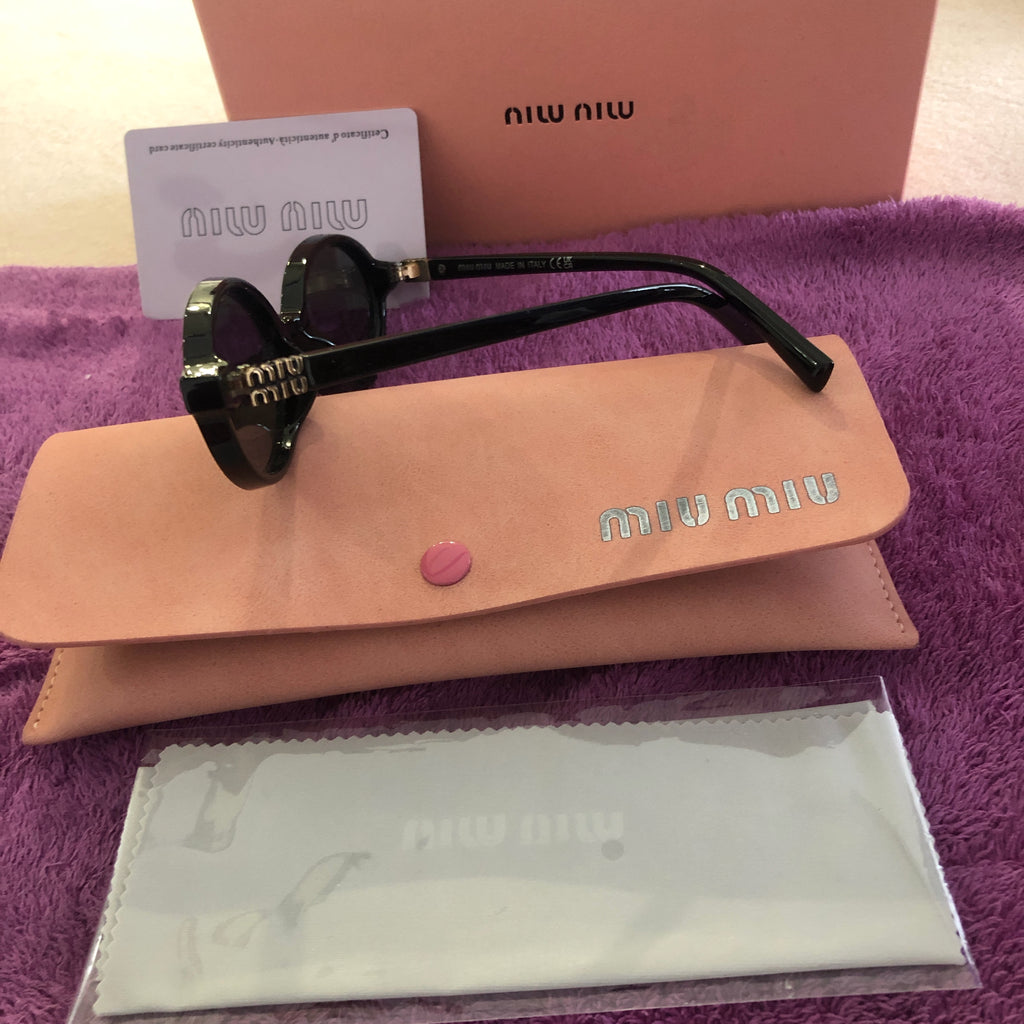 Sunglasses New MIU MIU MU04ZS VAU50D Honey Havana/Bordeaux