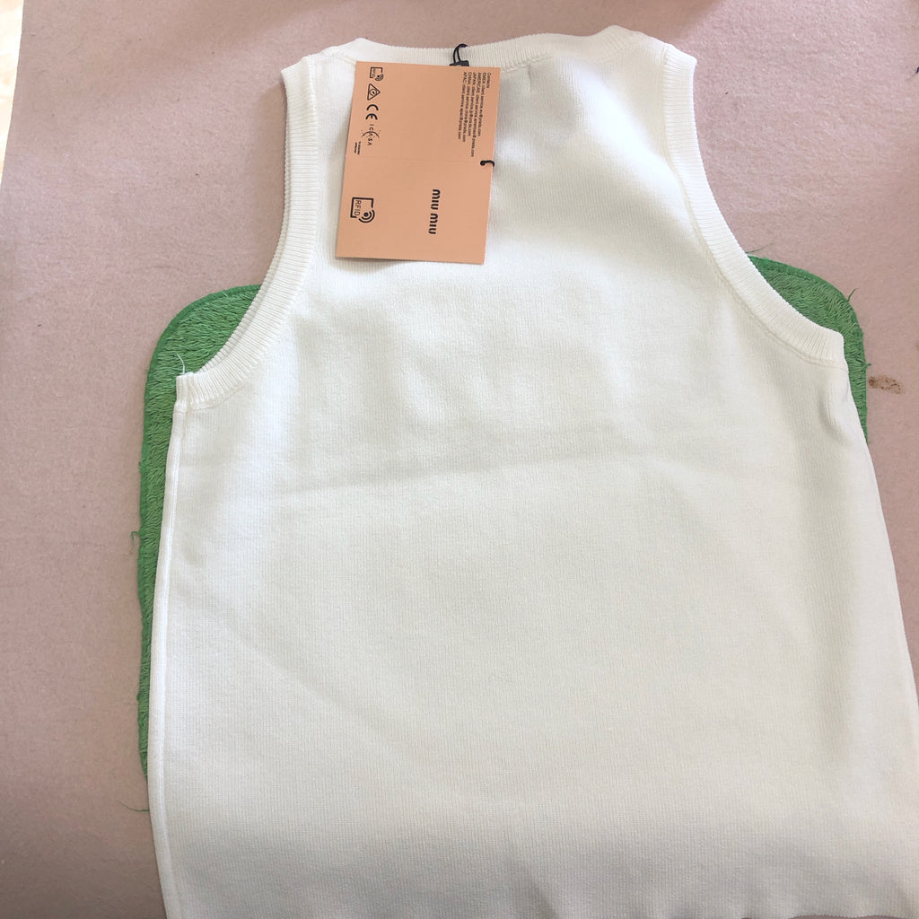Fashion tank top miu miu and T-shirts