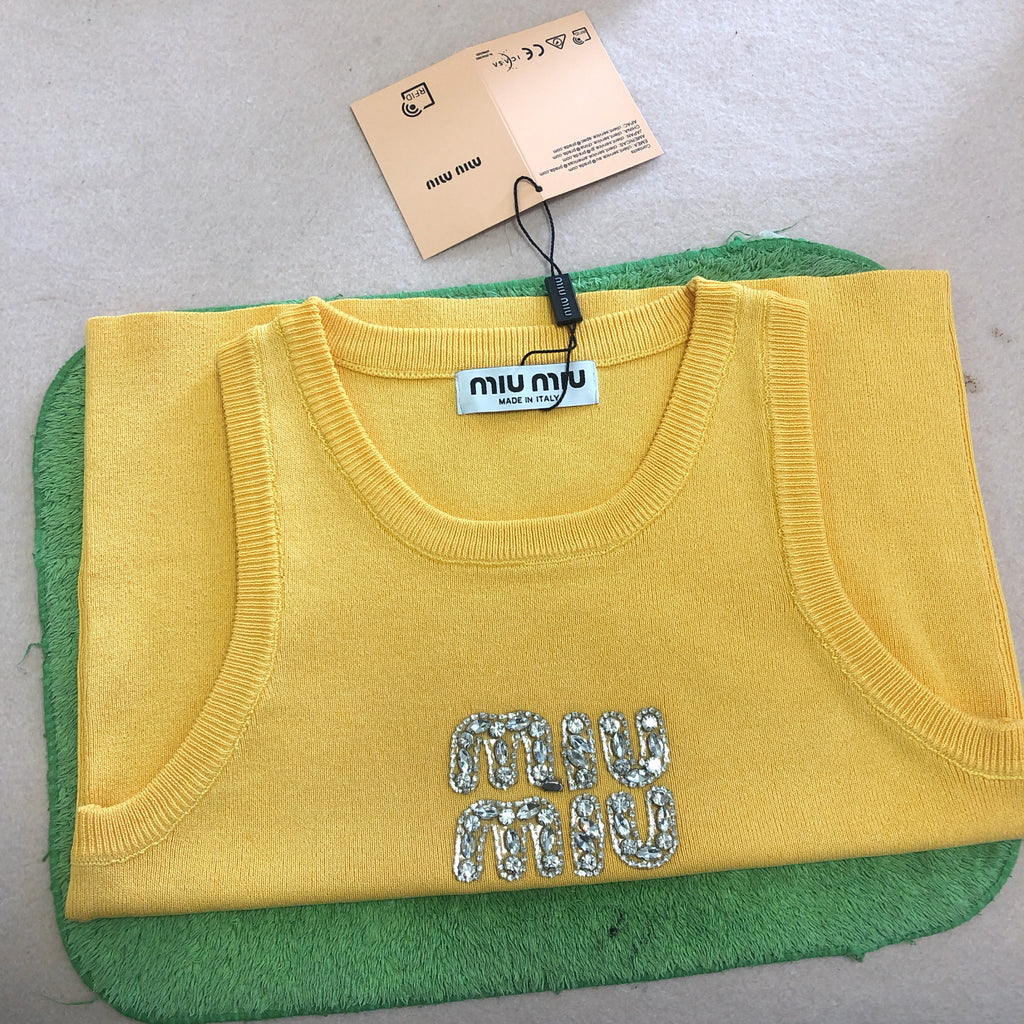 Fashion tank top miu miu and T-shirts new