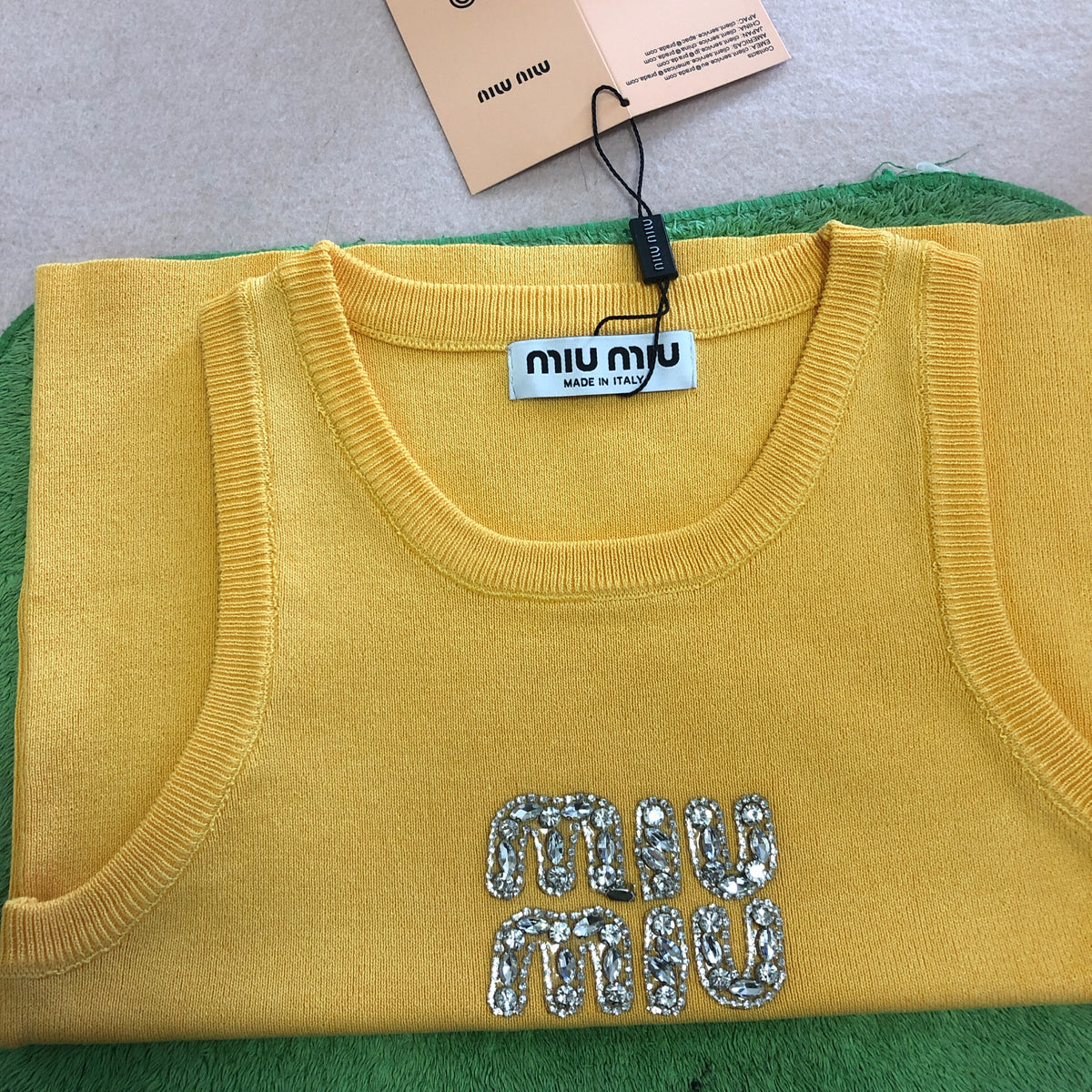 Fashion tank top miu miu and T-shirts new
