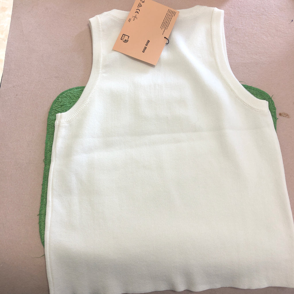 Fashion tank top miu miu and T-shirts