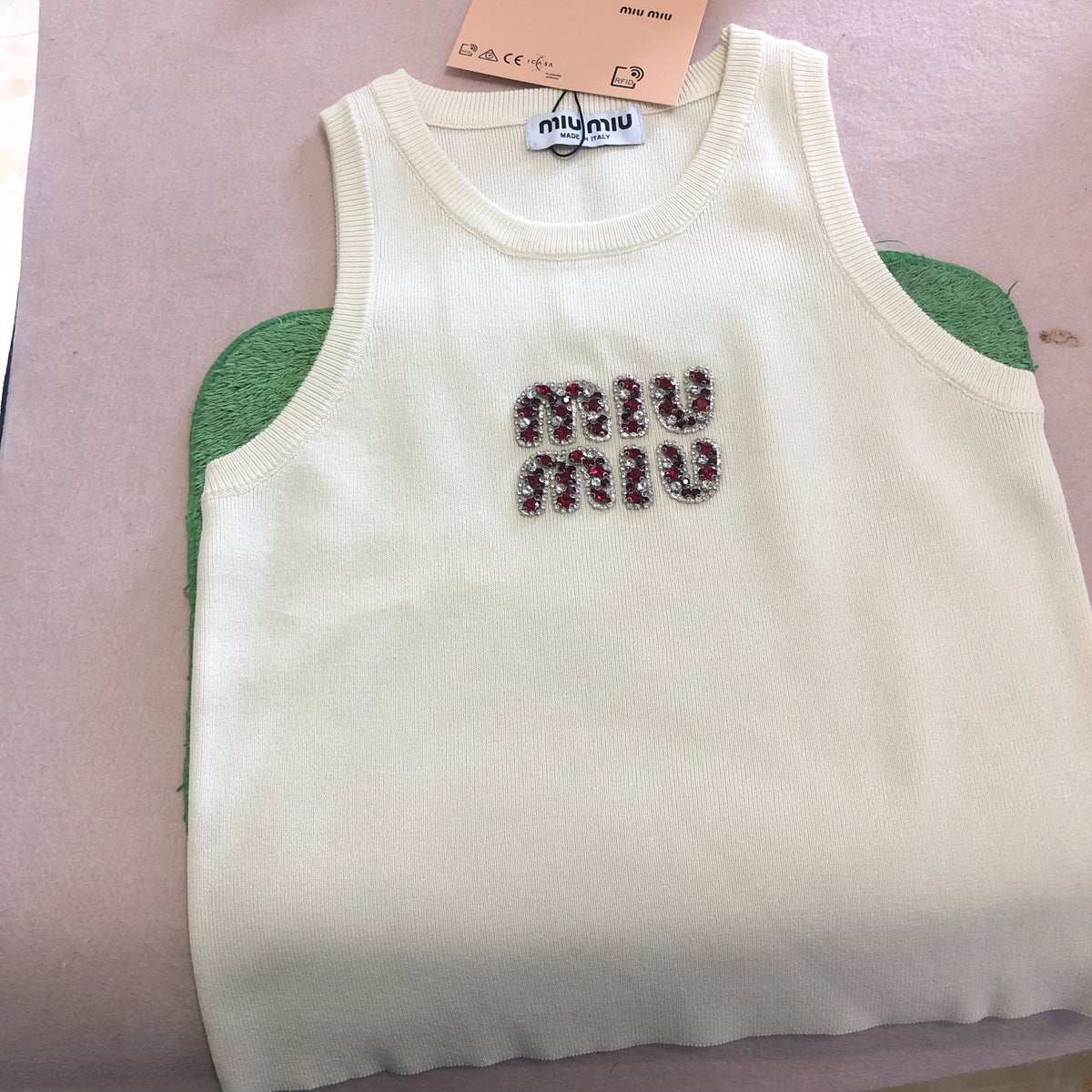 Fashion tank top miu miu and T-shirts new