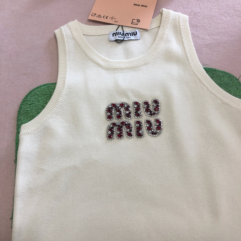 Fashion tank top miu miu and T-shirts new