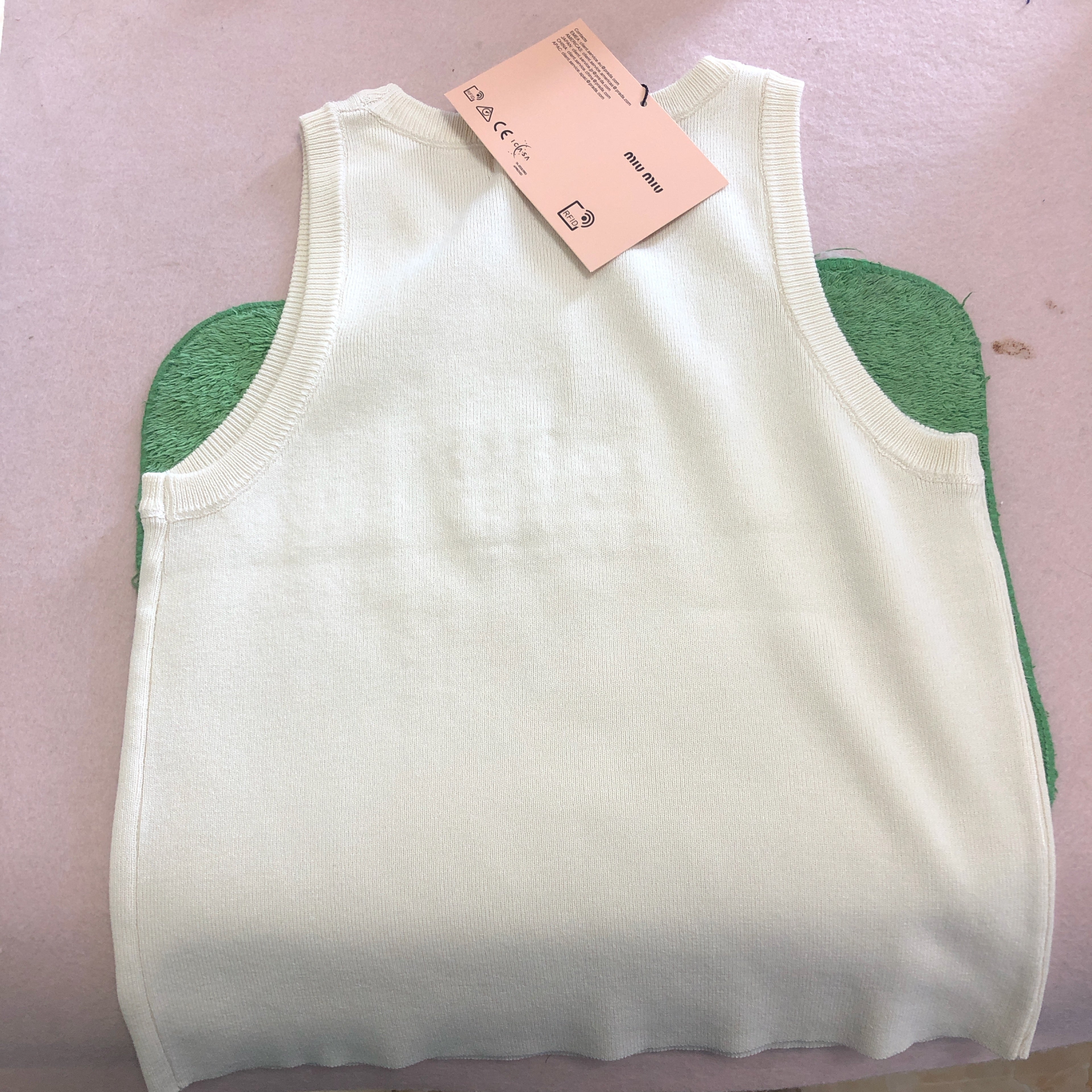 Fashion tank top miu miu and T-shirts new