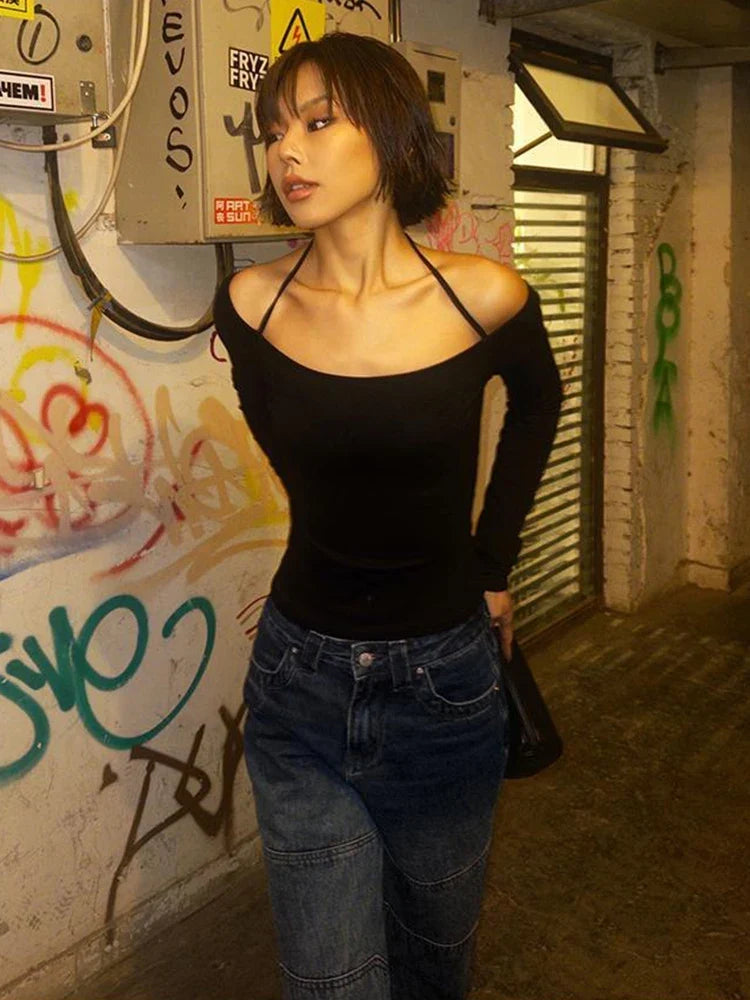 Act Up Off Shoulder Top