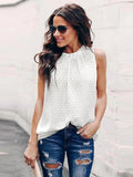 Amsoin Polka Dot Sleeveless Vest