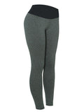 Amsoin High Waist Sports Hip-Lifting Seamless Fitness Yoga Pants