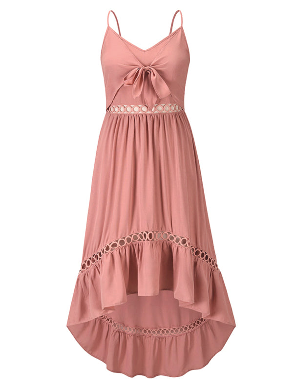 Amsoin Irregular Midi Sling Dress