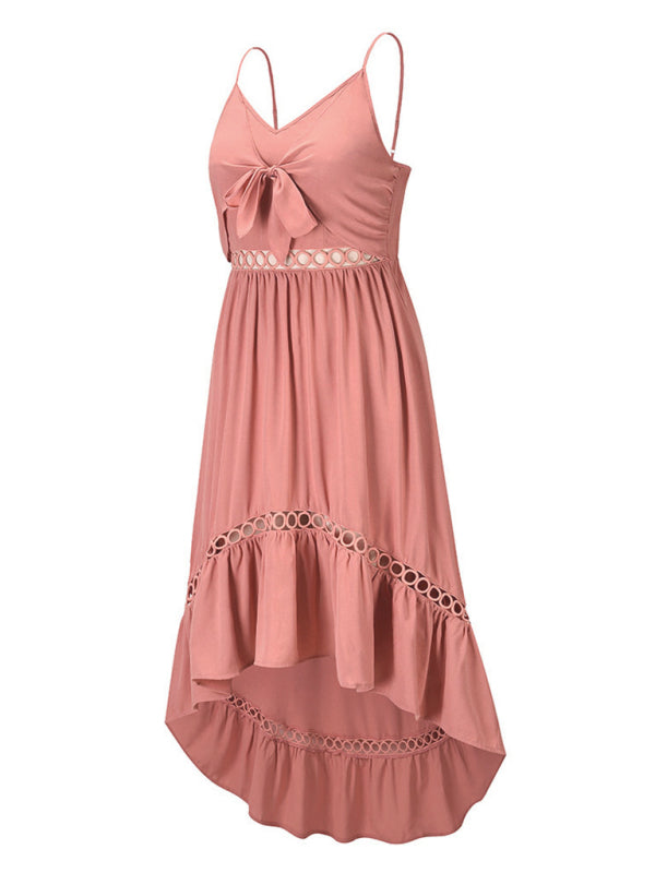 Amsoin Irregular Midi Sling Dress