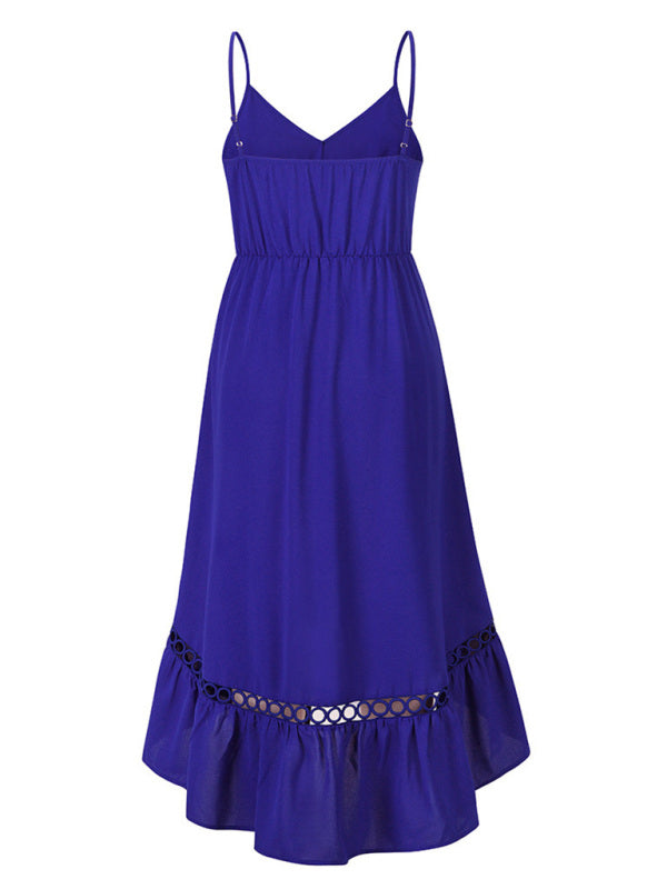 Amsoin Irregular Midi Sling Dress