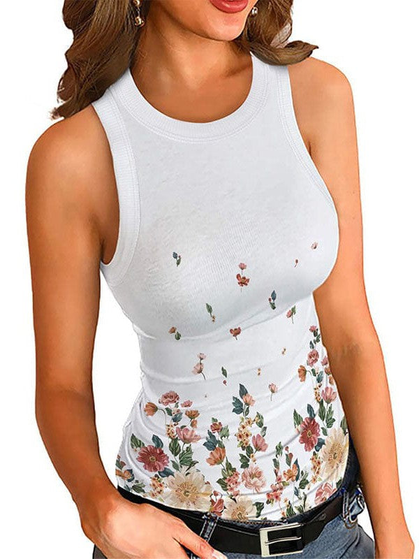 Amsoin Printed Vest