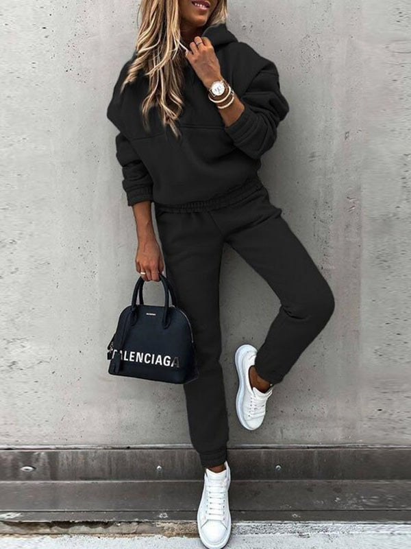 Amsoin Hoody & Pants Two-Piece Set