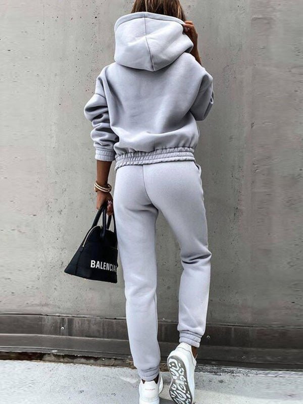 Amsoin Hoody & Pants Two-Piece Set