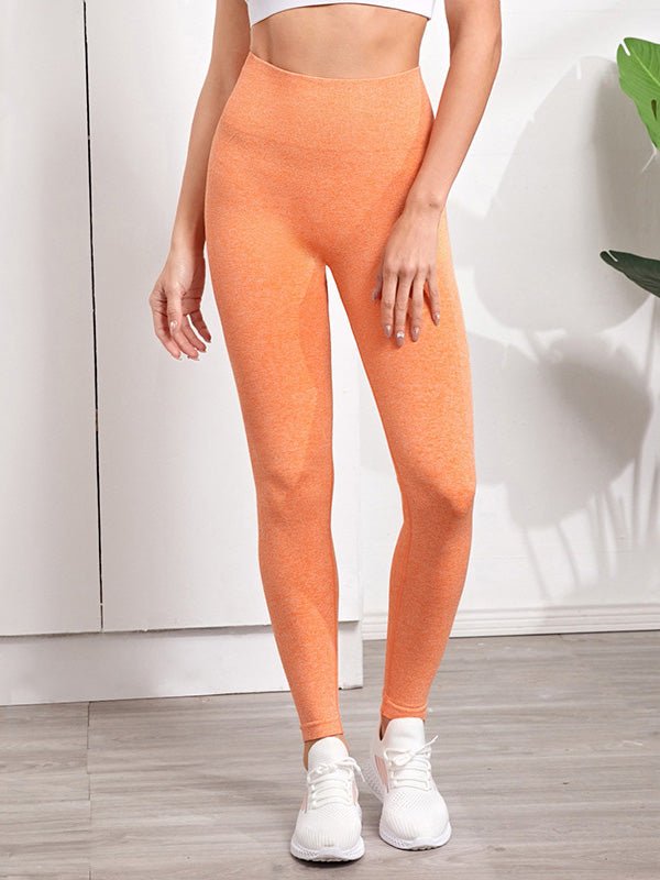 Amsoin Fitness Hip Lift High Waist Seamless Sports Yoga Pants